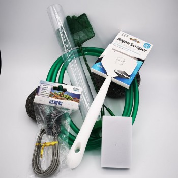 Kit maintenance cleaning aquarium