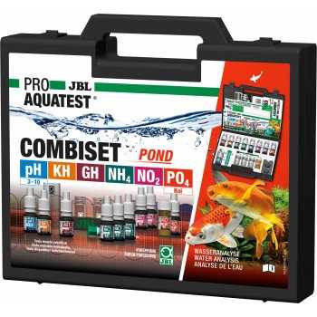 ProAquatest Combiset Pond, Test case to perform water analysis in the Koi pond and in the garden pond - JBL