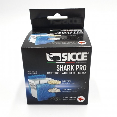 Active carbon replacement filter cartridges Shark Pro Sicce