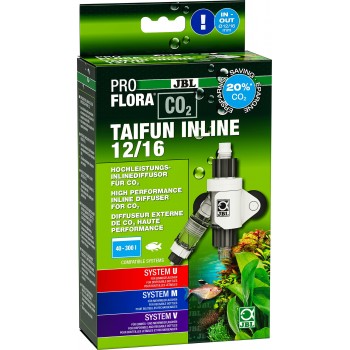 Taifun Inline CO2 JBL Perfora Diffuseur haute performance