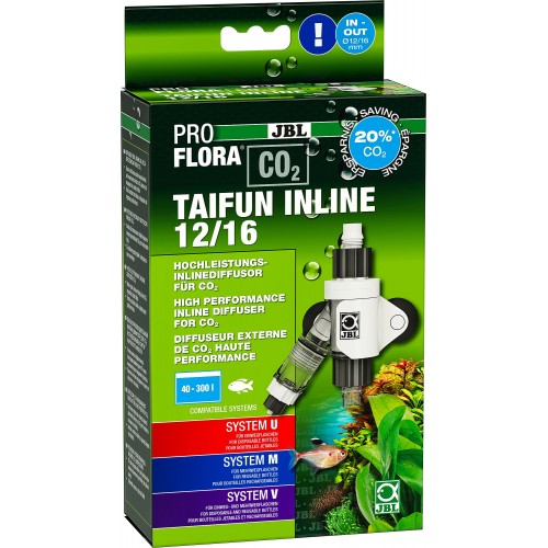 Taifun Inline CO2 JBL Perfora Diffuseur haute...
