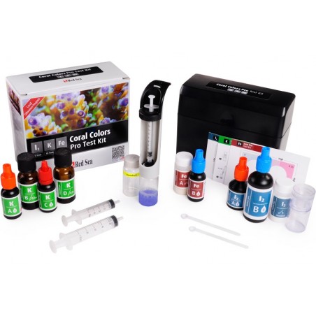 Kit de test de récif couleurs Pro Red Sea
