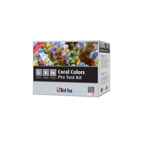 Kit de test de récif couleurs Pro Red Sea