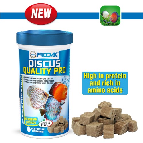 Prodac Discus Quality Pro 250ml - heart of lyophilized ox for Discus