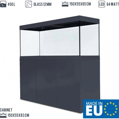 Amtra Alux Led 450litri vasca e mobile