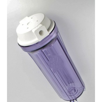 Conteneur de filtre transparent 9 3/4 Aquili