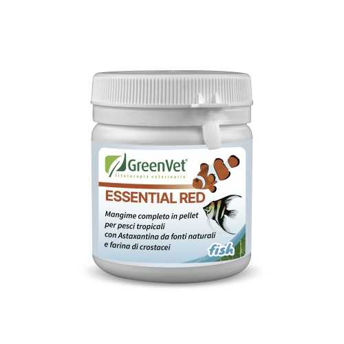 Essential Red, full feed in leather 70 g -...