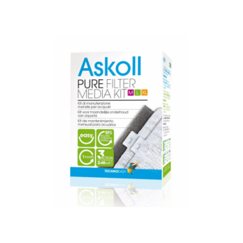 Filter media kit M/L/XL, kit per acquario Pure - Askoll