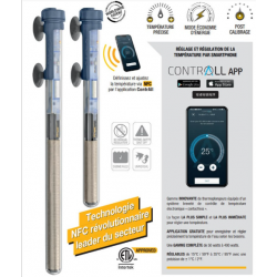 Scuba contactless heater with SICCE app