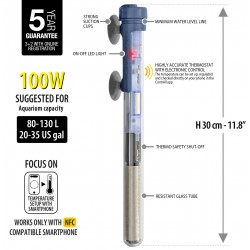 Scuba contactless heater with SICCE app