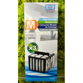 Filter material carbon wool and zeolite 3 PX cartridge for Basic 54 / 35R / 70 HEX