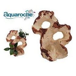 Sculpture avec double trou en céramique - Aquaroche