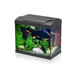 Set acquario da 30L completo di luce LED, filtro e materiali filtranti.
