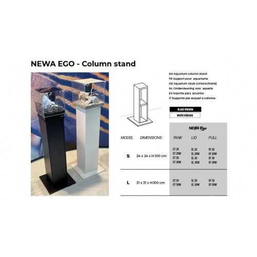 Newa Ego Full 50, Cubic Crystal Aquarium for...