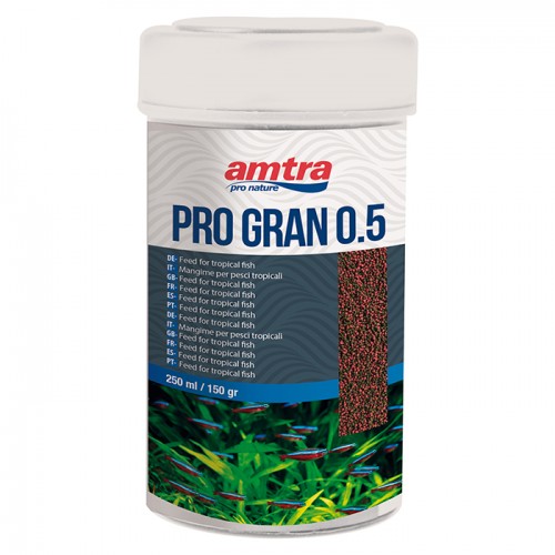 Pro Gran 0.5 for small fish Amtra 150 gr 250 ml