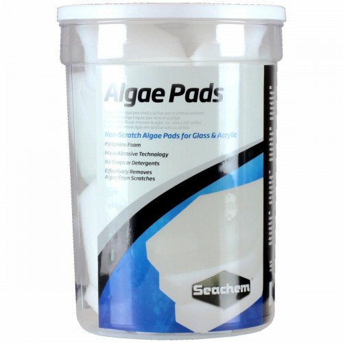 18 pcs Algae Pads Sponge scratch-resistant Seachem 25mm for glass and acrylic