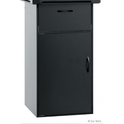 ExoTerra mobile 46x46 cm per terrario nero Askoll