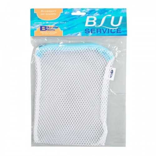 Medium knitted cantolic network bag - Blu Bios