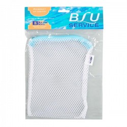 Medium knitted cantolic network bag - Blu Bios