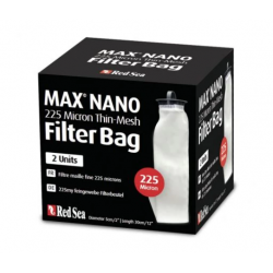 Sac filtre Nano Max 225 Sac de mer rouge mince maille