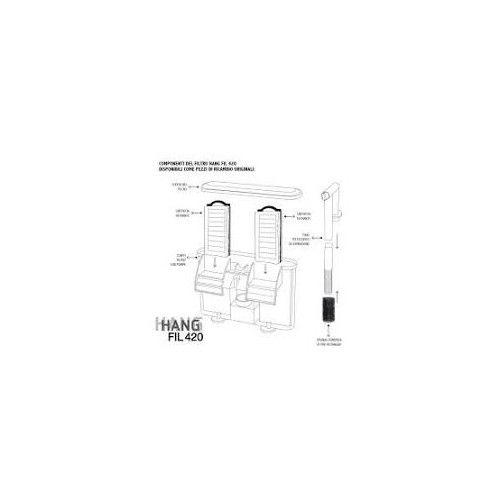 Accrocher FIL 320 et 420 2 cartouches de...