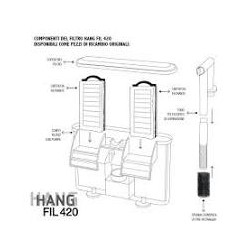 Hang fil 320 and 420 2 pcs replacement cartridges
