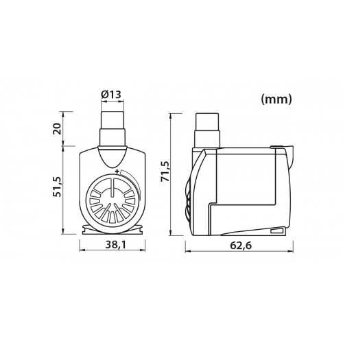 Newa Jet 400-600, mini submersible pump - Newa