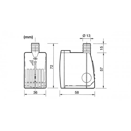 Newa Mini, mini-pompe mini-submersible avec...