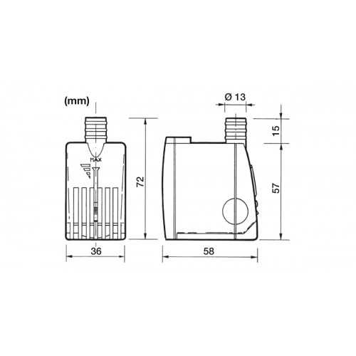 Newa Mini, mini-submersible pump with...