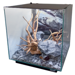 Newa Ego Lid 50, Cubic Crystal Aquarium for Neophytes - Newa