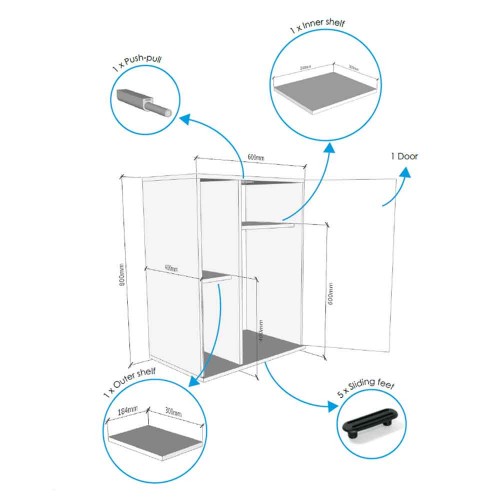 Askoll Opera 110 Stand Support mobile