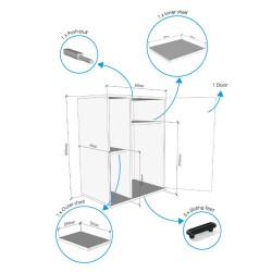 Askoll Opera 110 Stand Support mobile