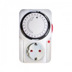 Newa Mechanic Chronos, timer elettromeccanico per la temporizzazione di lampade ed acquari - Newa