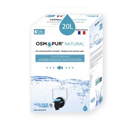 OSMOPUR NATURAL 20L, acqua d'osmosi