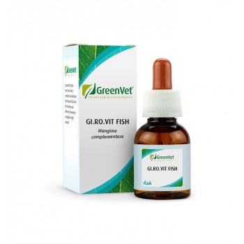 Gi.Ro.Vit Fish, multivitamine per pesci 25 g - Green Vet