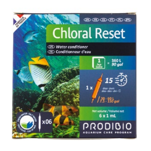 Réinitialisation de chloral 6 flacons Prodibio