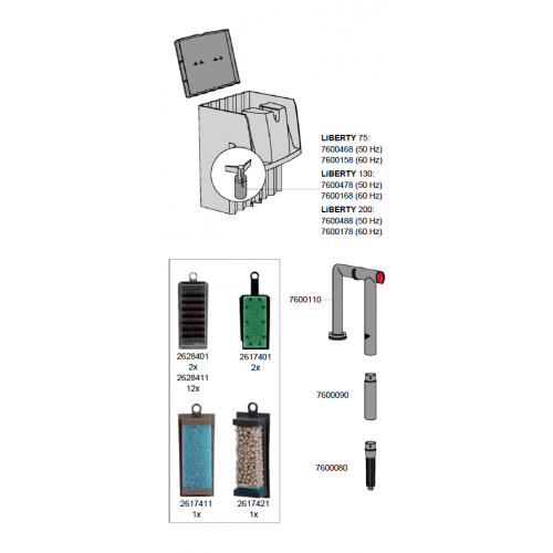 Eheim Liberty Suspended external filter