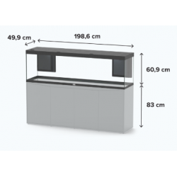 Splendid Aquatlantis 2 meters with external filter Cleansys pro