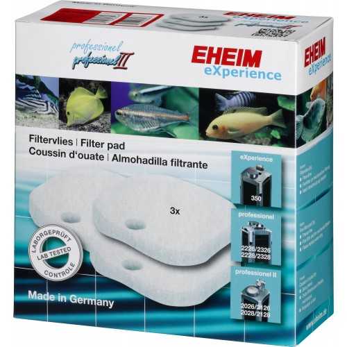 Thin white filter pads for external filter...
