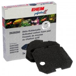 Eheim activated carbon sponges (3 pieces) for Experience 350 external filter