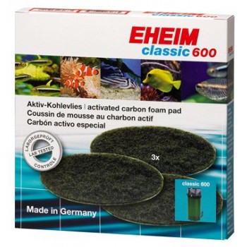 Carbon sponge for Filtro Classic 600 Eheim
