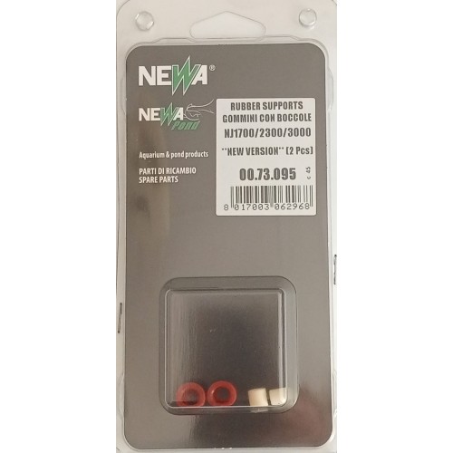 Supporti assemblati in gomma (2 pcs) NJ - FNT/CST adv. 1700-2300-3000 - NEW NJ VERSION 2020 - Newa