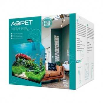 Fresh Box Aquarium 30 Kubic extra-clear with set-up AQPET 2