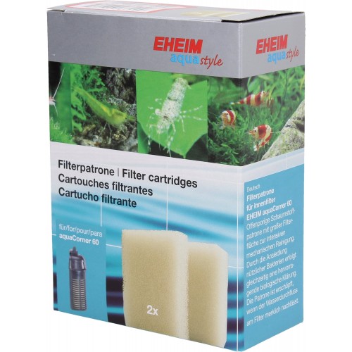 Filtrante cartridge for aquaCorner 60 and...
