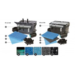 Filtro Pratico adv. 10000-15000 UVC 24-36W + CSTadv3000-4500 (+ Mat. Filtrante + Raccordi)