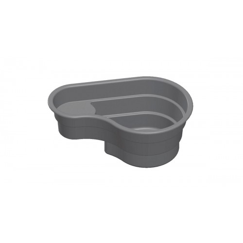 Laghetto termoformato sagomato in ABS da 150 litri