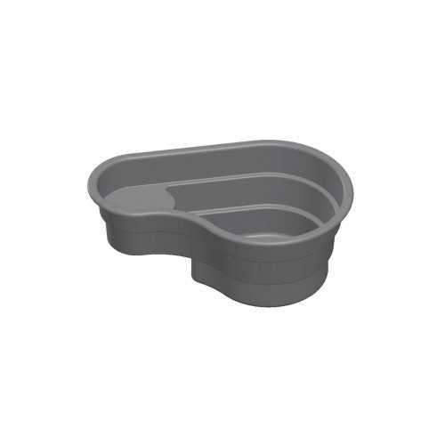 Shaped thermoformed pond in ABS from 150 to 800...