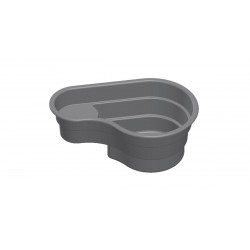 Shaped thermoformed pond in ABS from 150 to 800 liters Newa