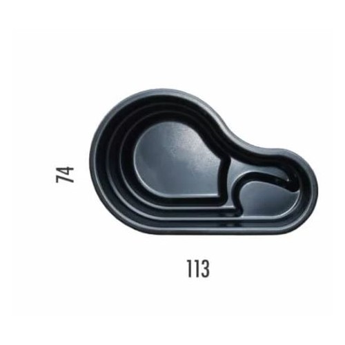 Laghetto nero FUSINE 150 l