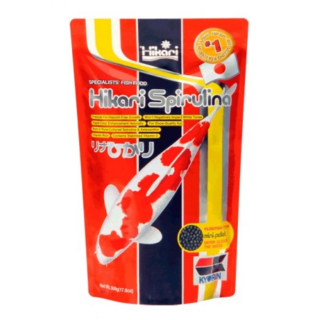 Spirulina Hikari 500 gr for Carpe Koi